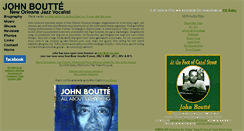 Desktop Screenshot of johnboutte.com